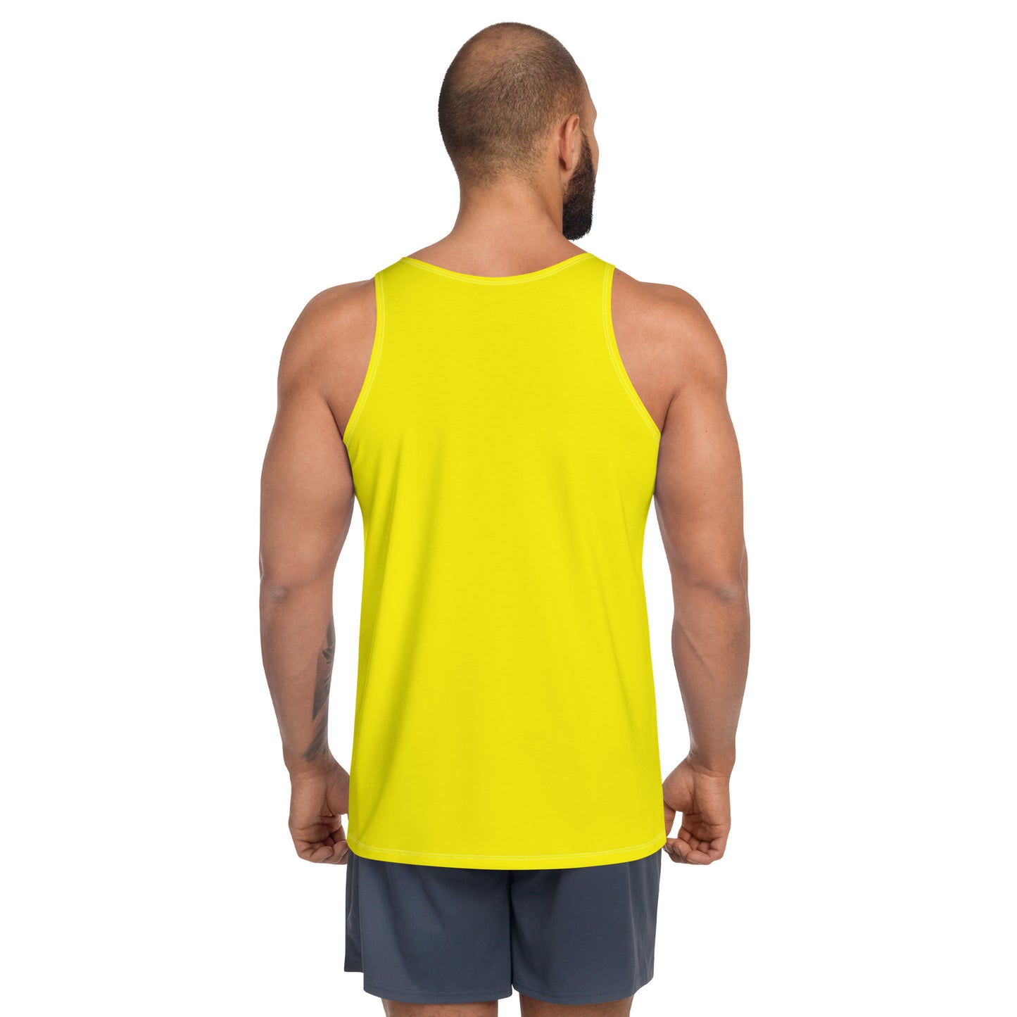 Men's Yellow Tank Top