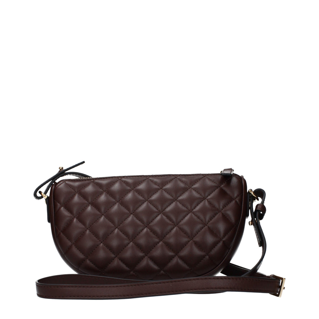 Versace Brown Leather Handbag