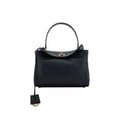 Balenciaga Black Calf Leather Bos Taurus Shoulder Bag