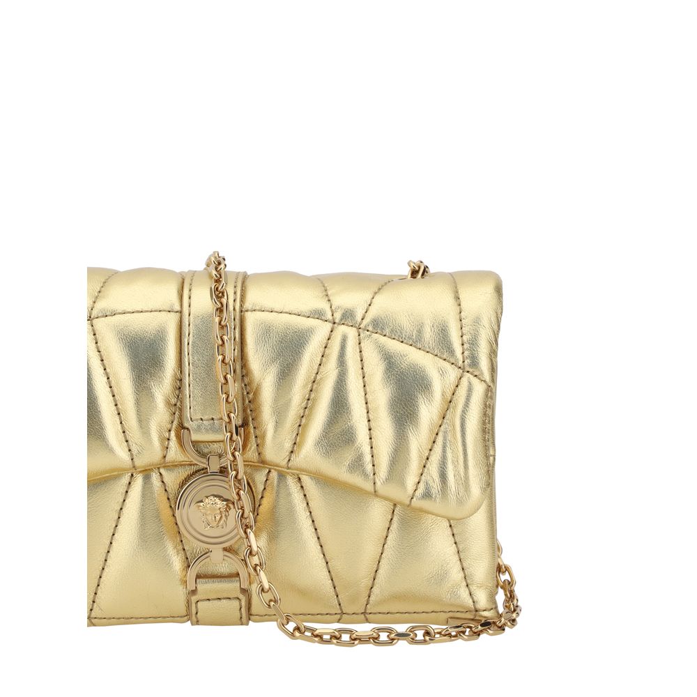 Versace Gold Lamb Ovis Aries Aries Shoulder Bag