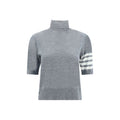 Thom Browne Gray Polyamide Turtleneck