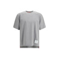 Thom Browne Gray Cotton T-Shirt