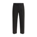 Thom Browne Black Cotton Dress Pants