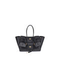 Balenciaga Black Calf Leather Bos Taurus Shoulder Bag