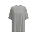 Balenciaga Gray Cotton T-Shirt