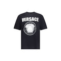 Versace Black Cotton T-Shirt