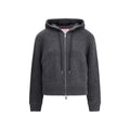 Thom Browne Gray Wool Sweatshirt