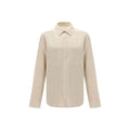 Rick Owens Cream Cotton Shirt