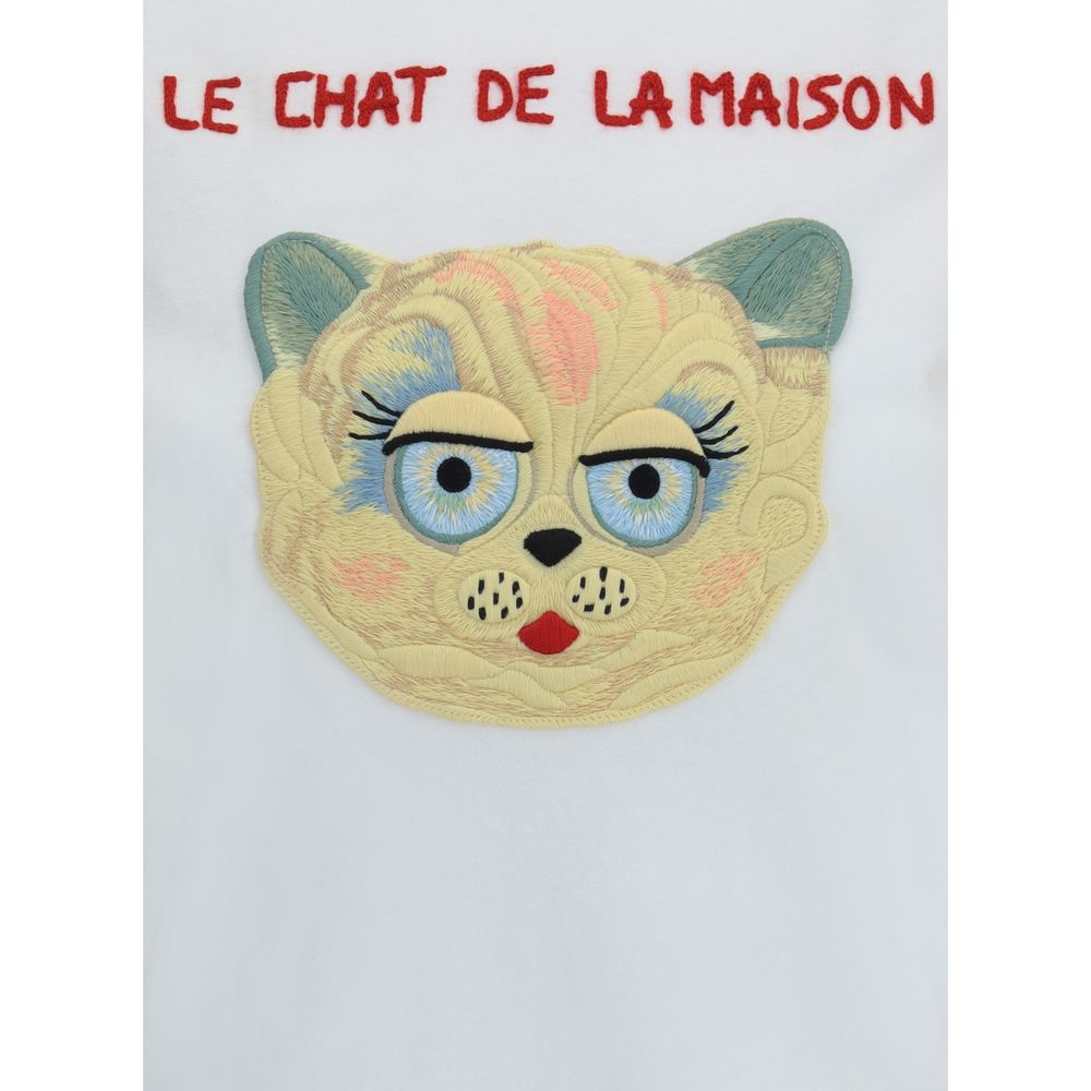 Valentino White Cotton T-Shirt