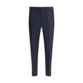 Thom Browne Blue Wool Casual Pants