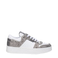 Jimmy Choo White Leather Chunky Sneakers