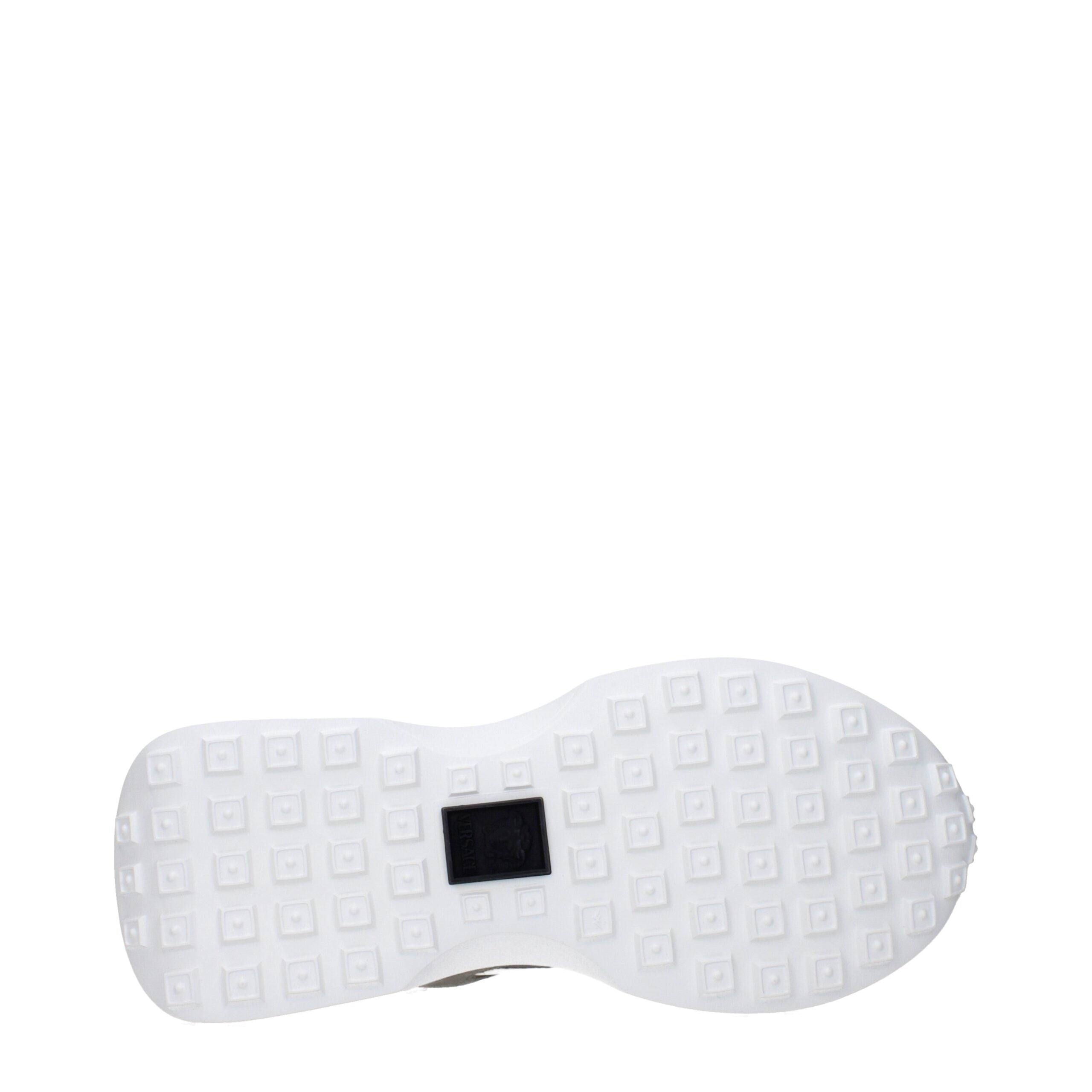 Versace White Fabric Sneakers