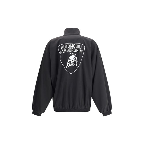 Balenciaga Black Polyester Shell Jacket