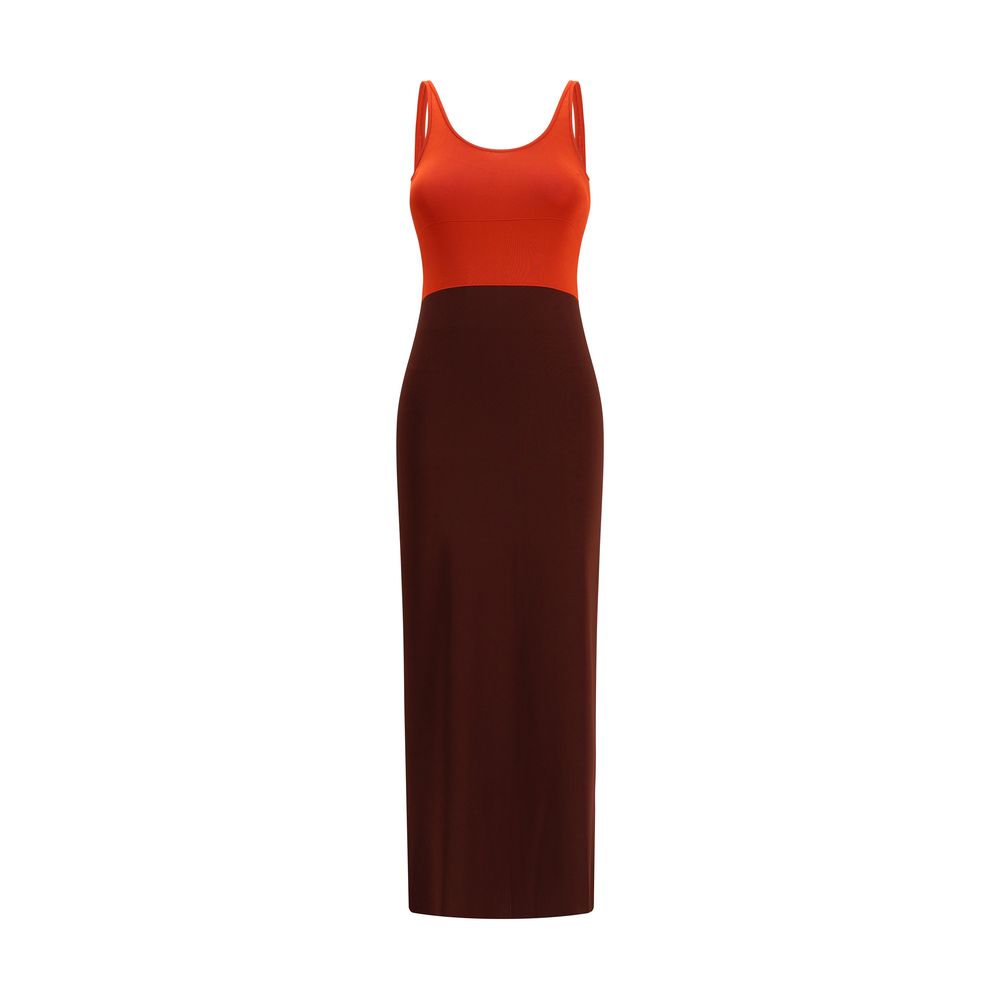Fendi Multicolor Viscose Casual Dress