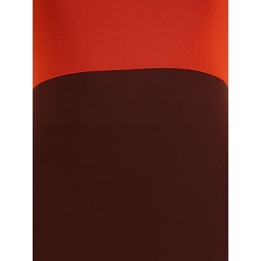 Fendi Multicolor Viscose Casual Dress