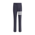 Thom Browne Blue Wool Dress Pants