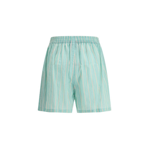 Balenciaga Bicolor Copper Bermuda Shorts