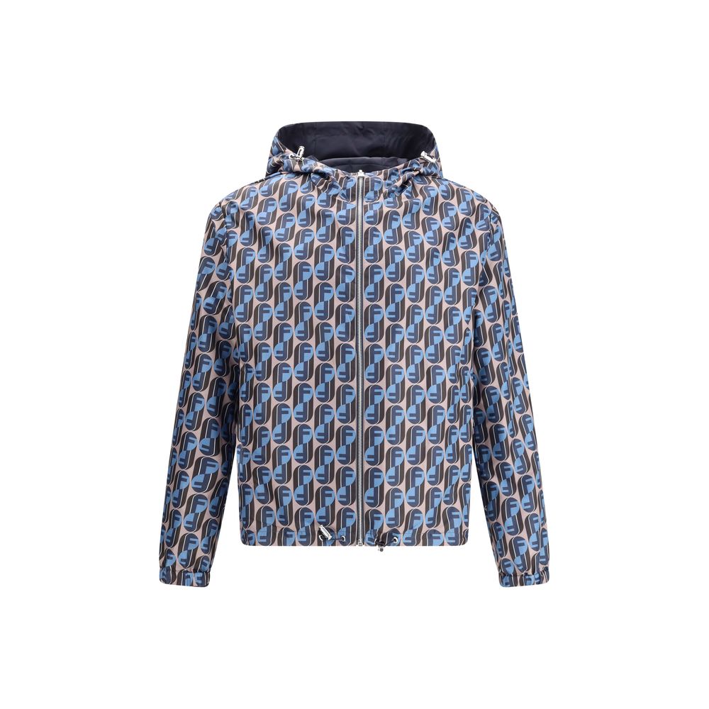 Fendi Multicolor Polyester Shell Jacket