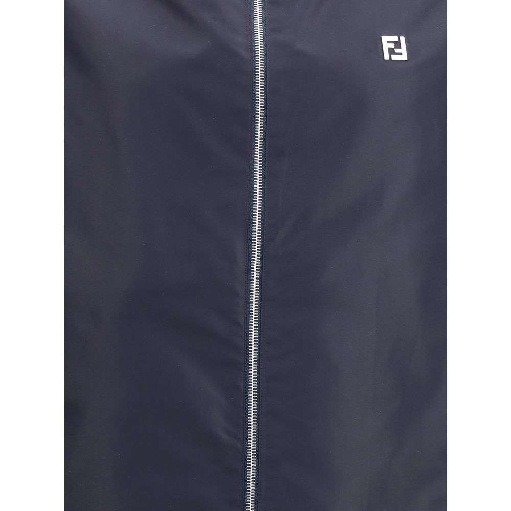 Fendi Multicolor Polyester Shell Jacket