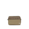 Fendi Beige Leather Shoulder Bag