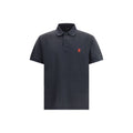 Balenciaga Black Cotton Polo Shirt