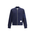 Thom Browne Blue Cotton Sweatshirt