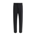 Rick Owens Black Fleece Wool Dress Pants