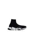 Balenciaga Black Polyester Athletic Sneakers