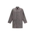 Thom Browne Brown Polyester Trench Coat
