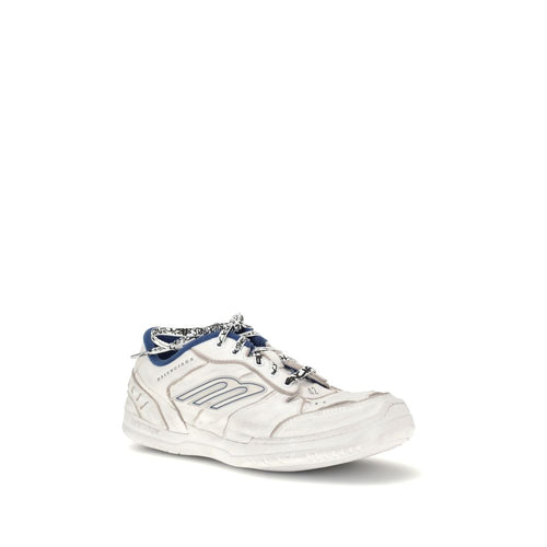 Balenciaga Gray Polyester Athletic Sneakers