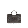 Balenciaga Brown Calf Leather Bos Taurus Shoulder Bag