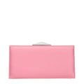 Jimmy Choo Pink Satin Clutch Bag