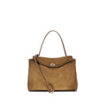 Balenciaga Brown Calf Leather Bos Taurus Shoulder Bag