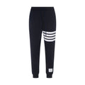 Thom Browne Blue Cotton Joggers (Workout Pants)