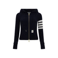 Thom Browne Blue Cotton Sweatshirt