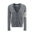 Thom Browne Gray Merino Wool Polo Shirt