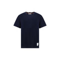 Thom Browne Blue Cotton T-Shirt