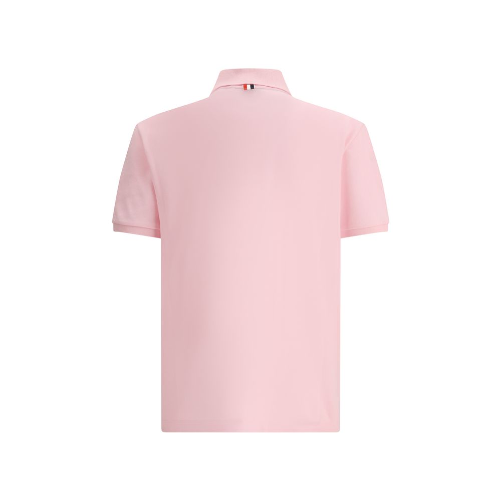 Thom Browne Multicolor Cotton Polo Shirt