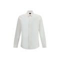 Fendi White Cotton Dress Shirt