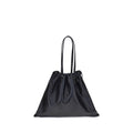 Jimmy Choo Black Calf Leather Bos Taurus Shoulder Bag