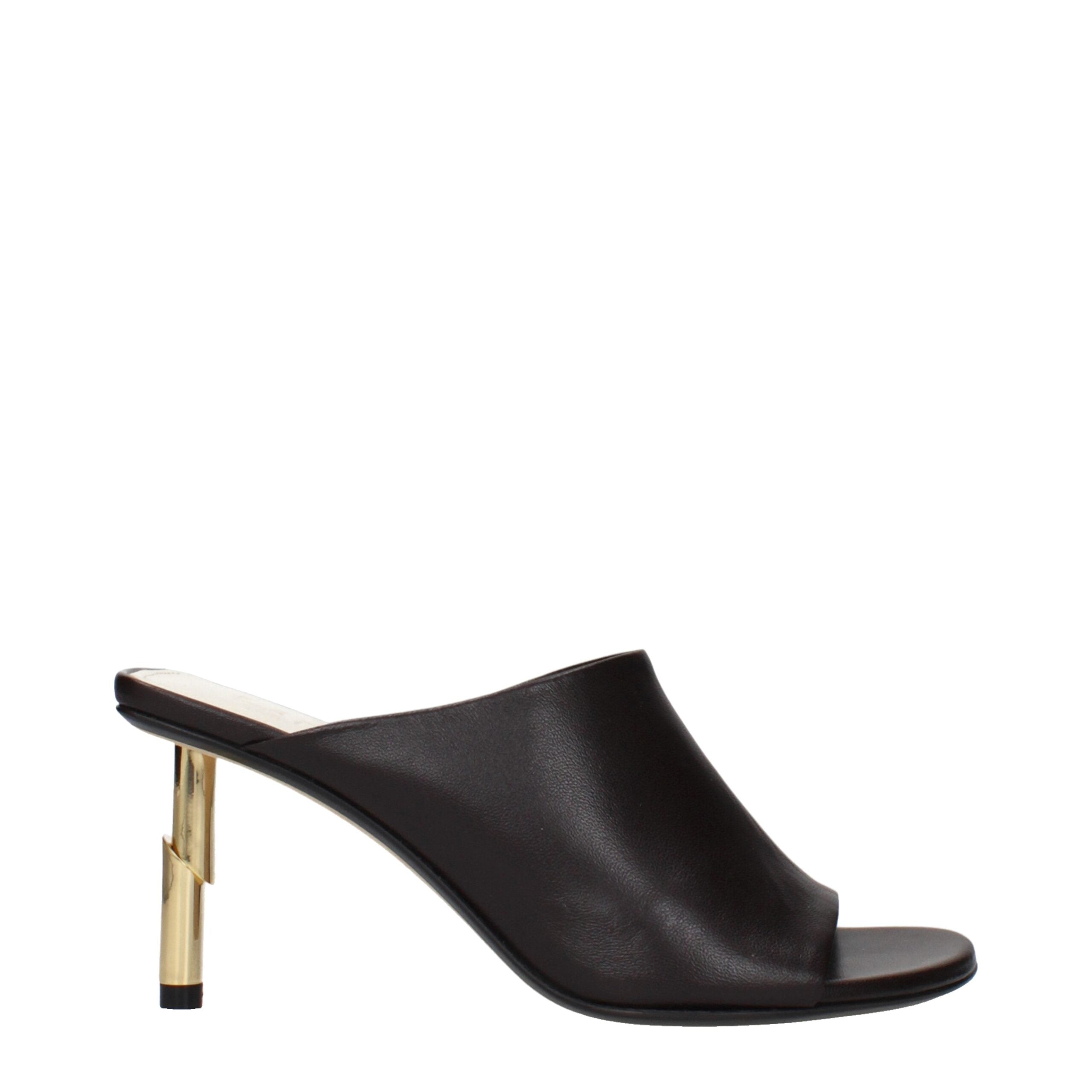 Lanvin Black Leather Pumps
