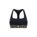 Versace Black Cotton Top