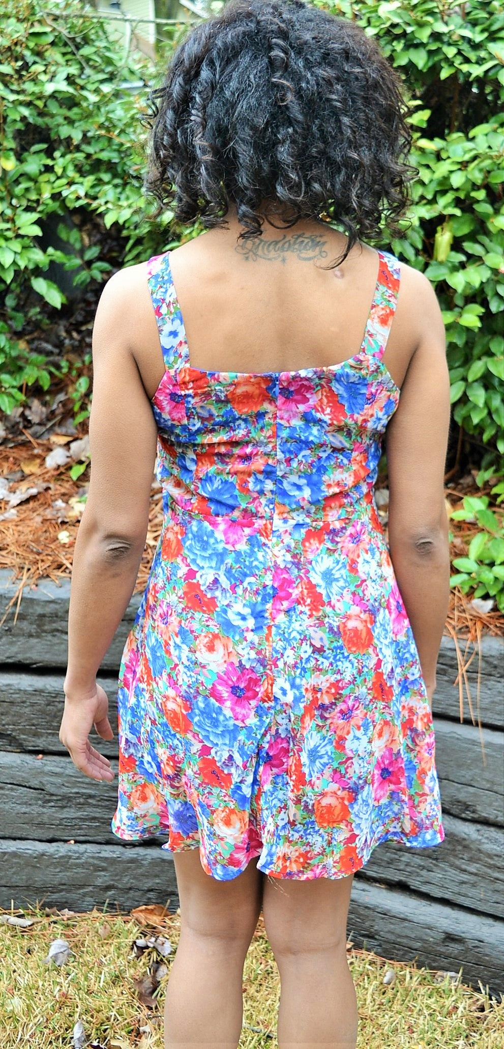 Floral Flared Dress