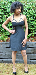 Strappy Little Black Dress