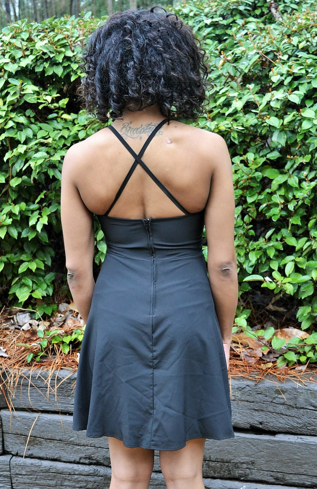 Strappy Little Black Dress