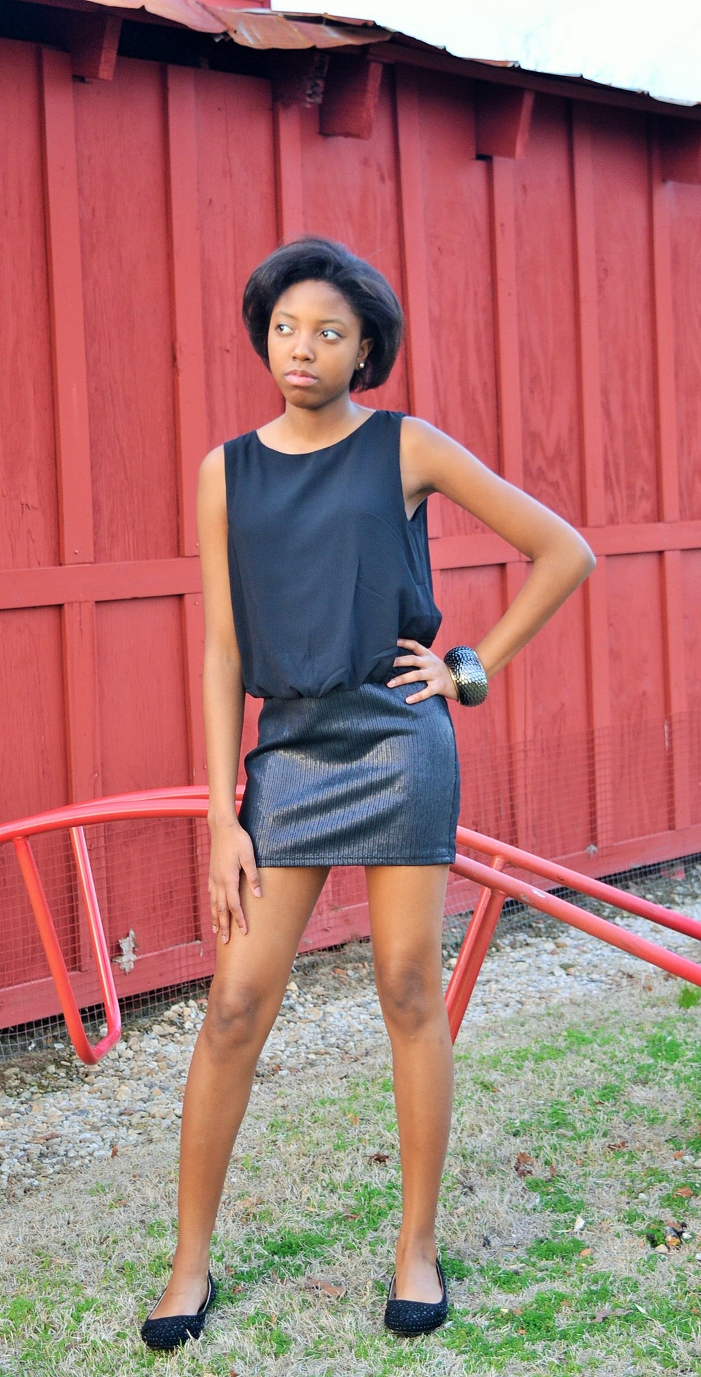 Cute Sequin Mini Dress