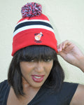 Miami Heat Pom-Pom Beanie