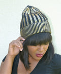 Gold Painted Beanie