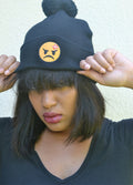 Annoyed Emoji Beanie