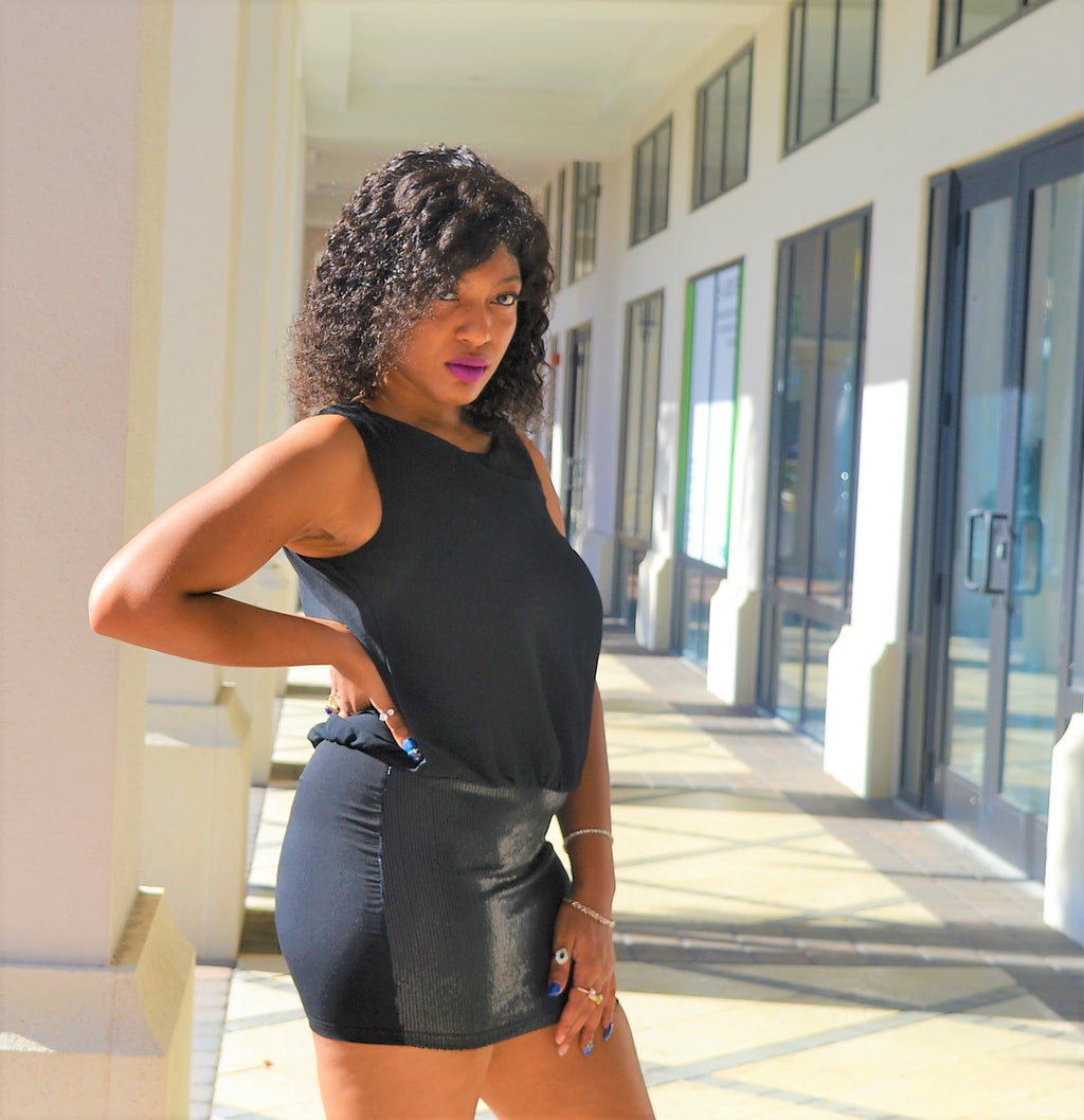 Cute Sequin Mini Dress